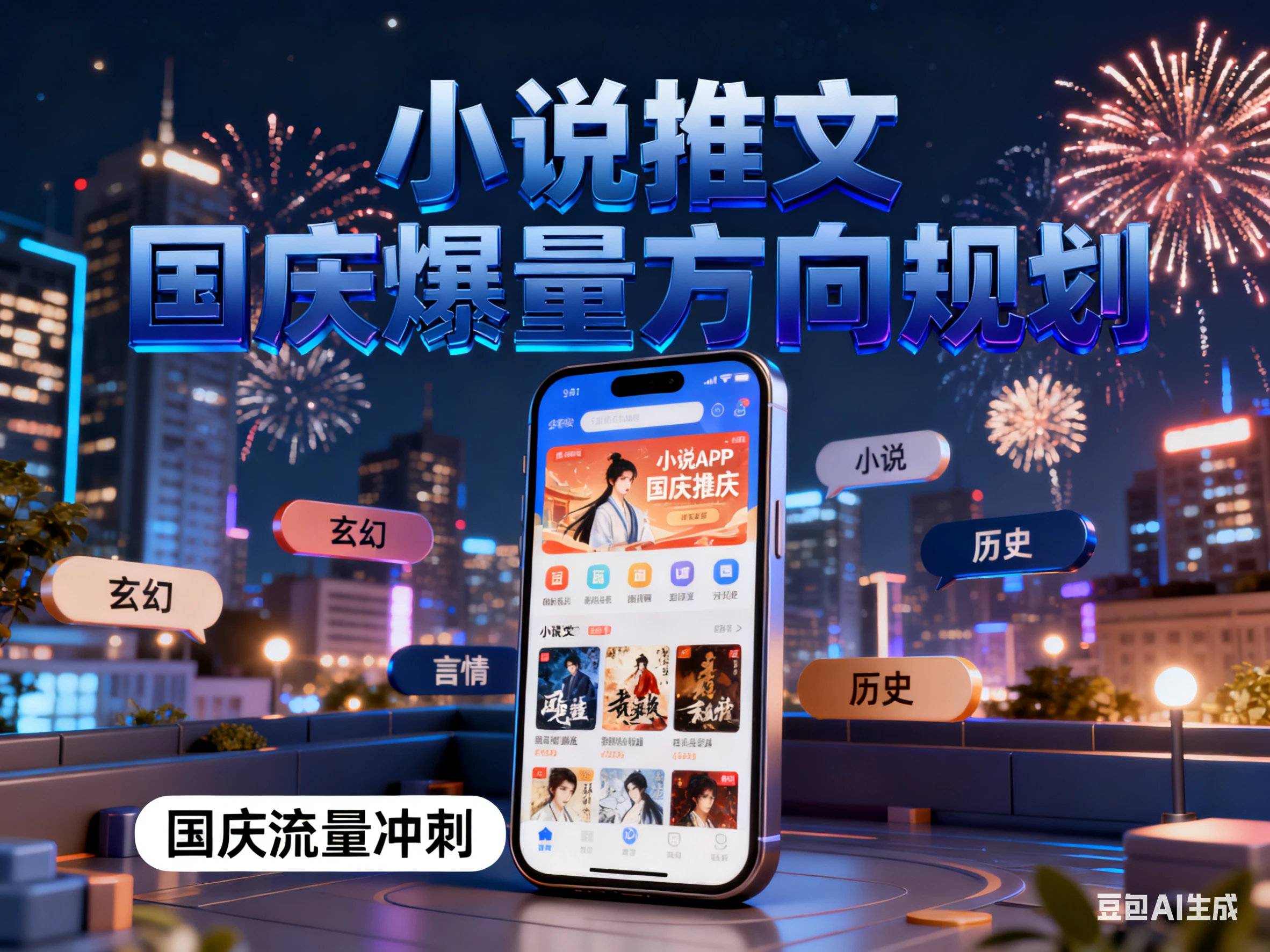 【精】小说推文 国庆爆量方向规划-创业猫