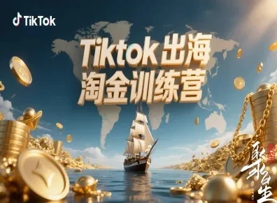 【精】Tiktok出海淘金训练营，跨境电商TK实战变现