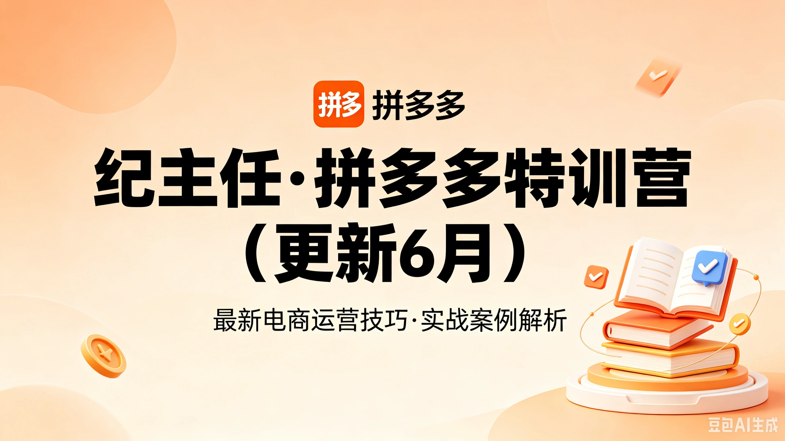 【精】纪主任·拼多多特训营(更新6月)